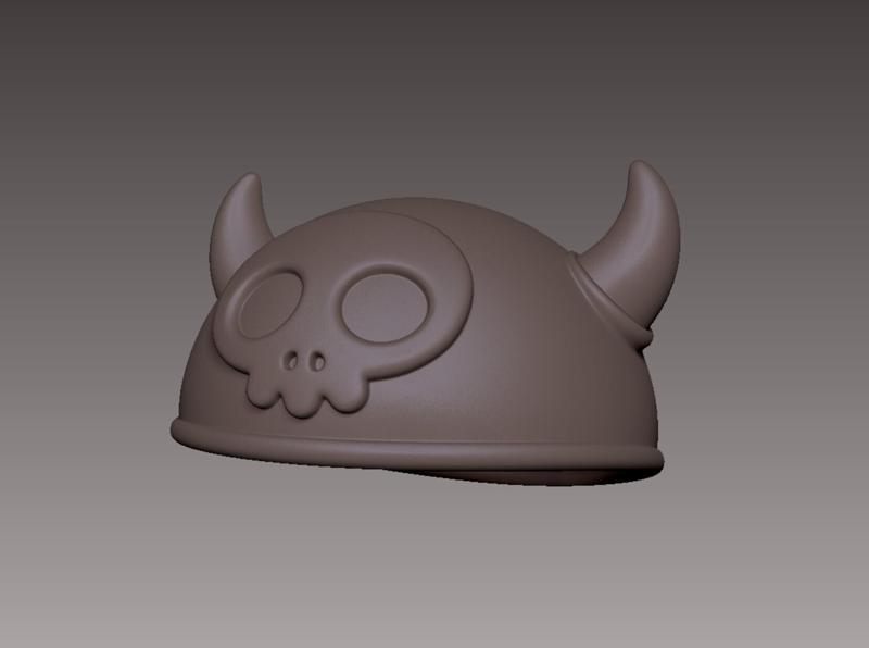 Skull Viking Helmet