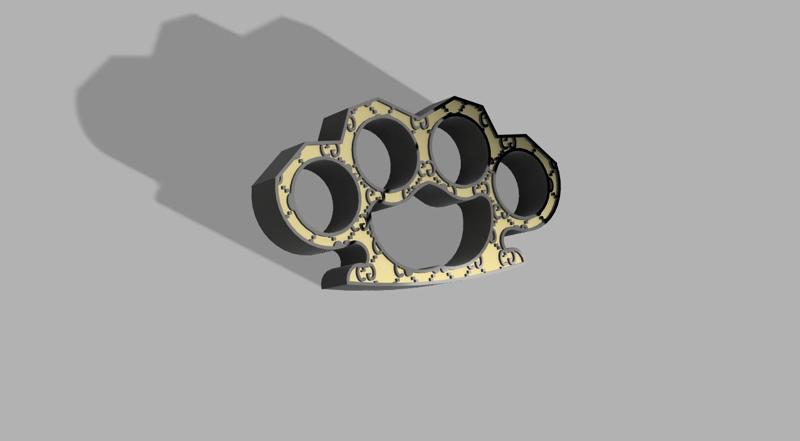 Gucci-Inspired Brass Knuckles - Luxe Weave