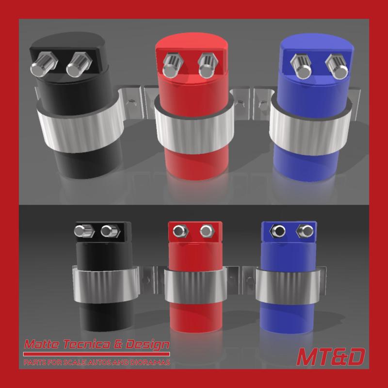 Another Oil Catch Can for Scale Autos and Dioramas