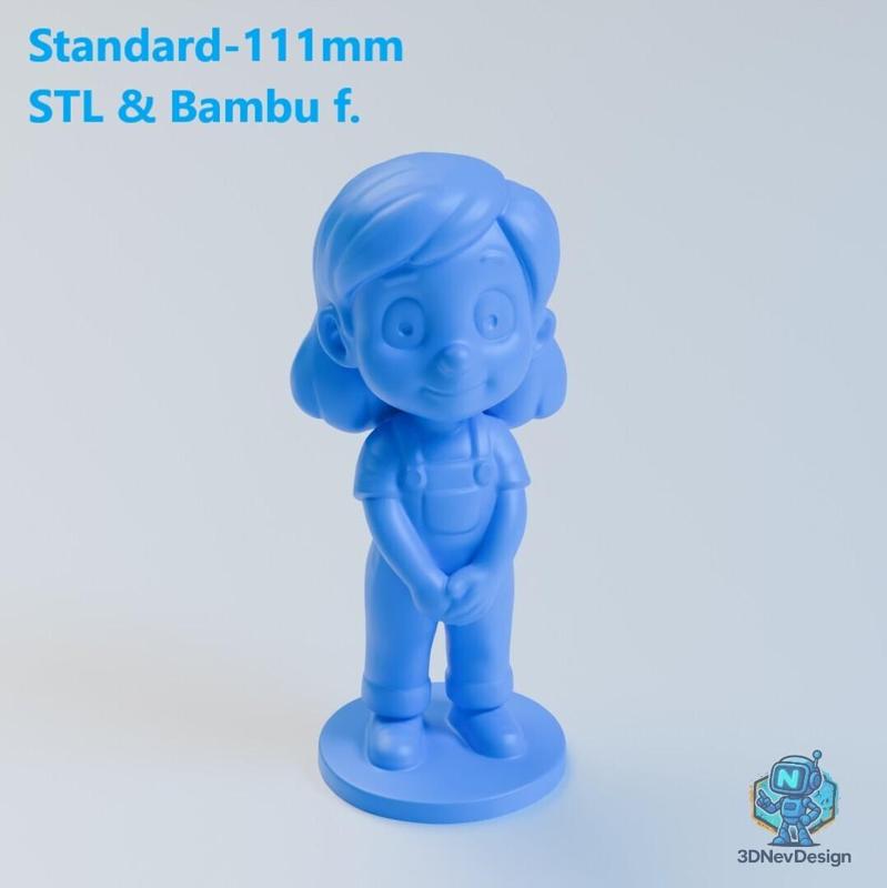 The Nevons Family – Bonnie (Daughter Figure) - Sculpture & Busts