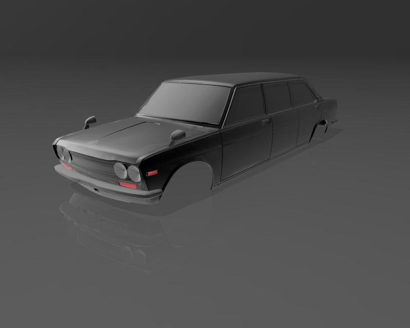DATSUN 510 LIMO DOOR 1:24 & 1:25 SCALE