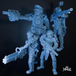 Tabletop Sci-fi Mini Pack | Wargame Troops