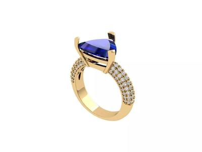 Trillian Artdeco Ring