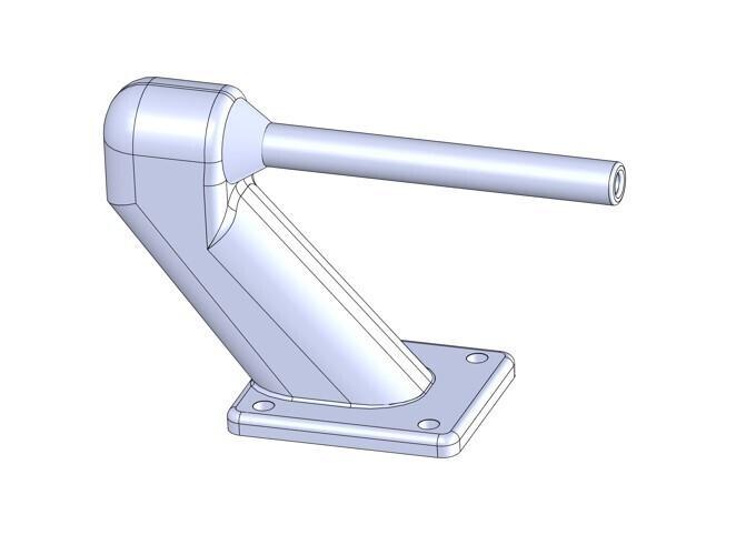 Ecureuil AS350 Pitot tube