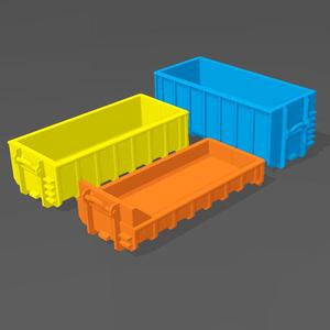 3 Roll off bodies in H0 1:87