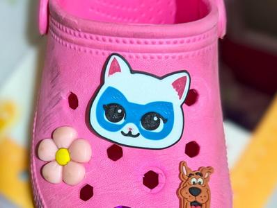 SuperKitties Bitsy Crocs Charm/Jibbitz