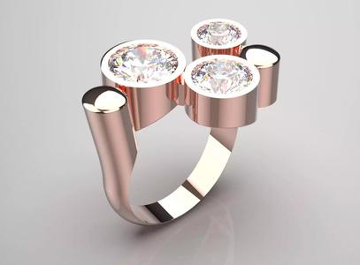 Women gold Ring jr00150