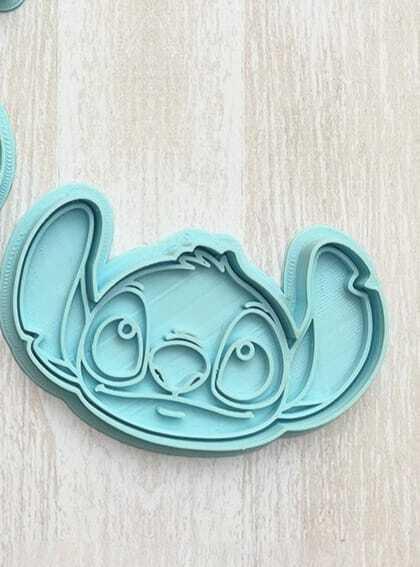 STITCH FACE COOKIE CUTTER