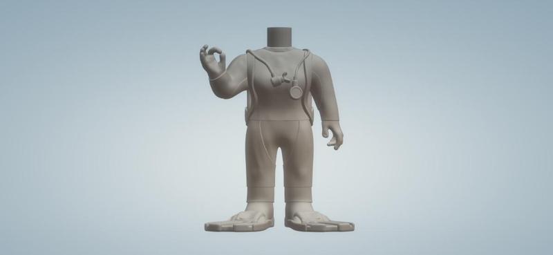 DIVER BODY FUNKO POP WOMAN