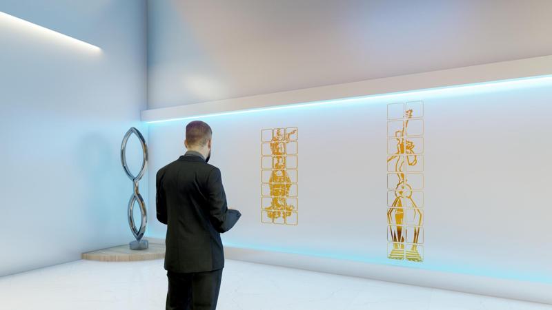 COLON STATUE BARCELONA (WALL DECO)