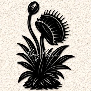Venus Flytrap Carnivorous Beauty Wall Art Home Decor