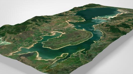The Ebro Reservoir Spain