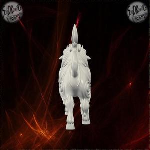 Ornamental Tribal Bull Design – SoliDRawinGs SG991