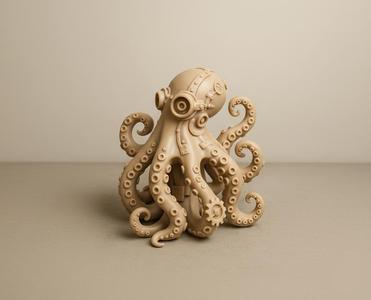 Mechanical octopus Sculpture
