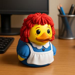Rubber Duck - Raggedy  - 3D print
