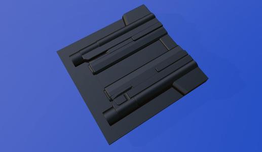 Arex Delta M + Streamlight TLR1 HL Split Mold vacuum.