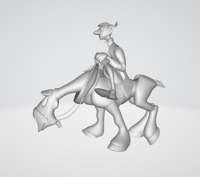 Ichabod Crane Model - Disney Legend of Sleepy Hollow