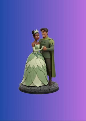 Princess Tiana & Prince Naveen - The Princess and the Frog 3D Printable STL