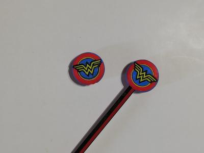 wonder woman pencil cap