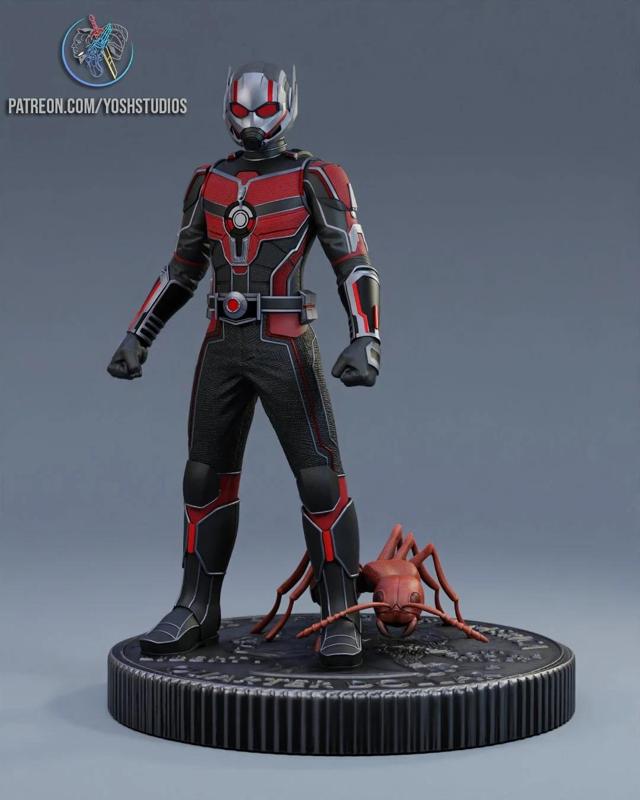 Ant Man 3 Quantumania Statue 3d Print File STL