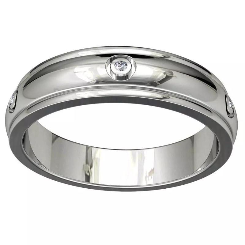 Wedding Band Ring For Men STL File ready For 3D Printing - CC71M