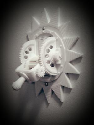 Steampunk Mechanical Light Switch