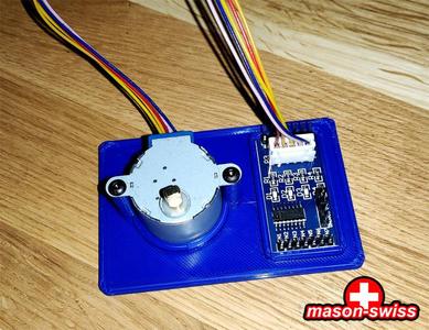 Mounting bracket for Raspberry Pi motor 28by with driver