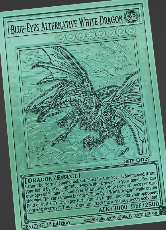 blue-eyes alternative white dragon - yugioh