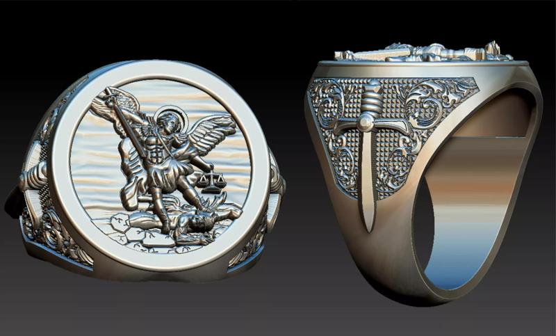 St Michael Sword Ring