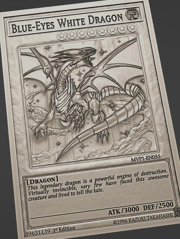 Blue-Eyes White Dragon - yugioh