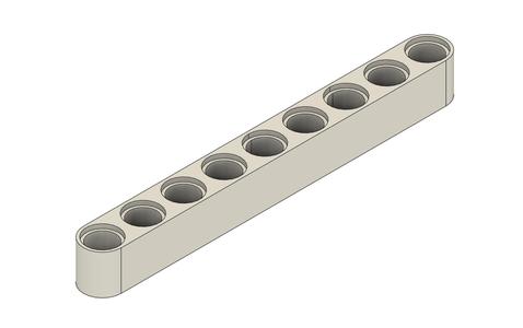 technical 9-hole reinforced construction bar