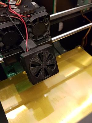 Adjustable Cooling fan, grill, cover. Air flow limiter. CTC