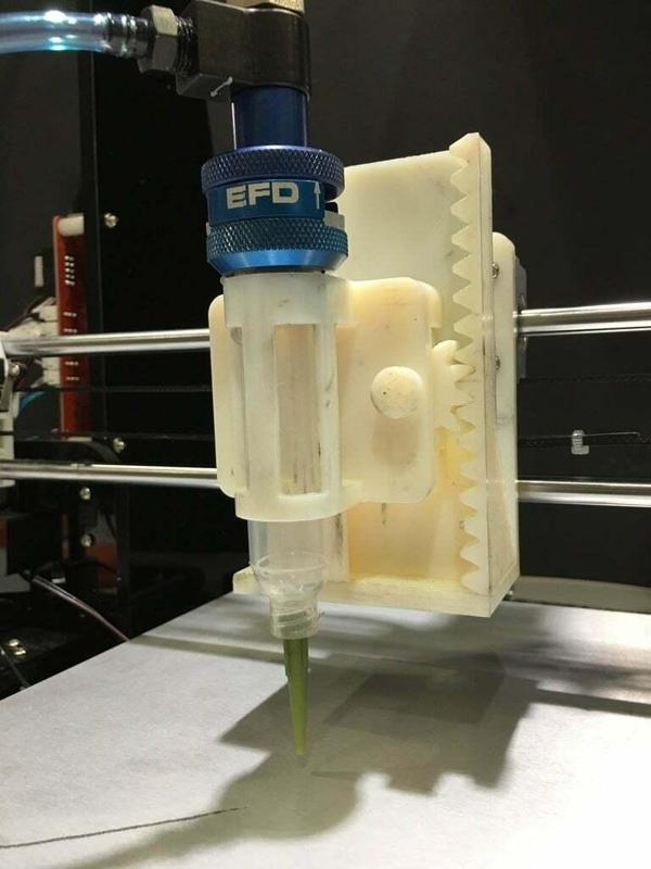 Custom Design Extruder Head for Liquid Metal Printing with Anet A8