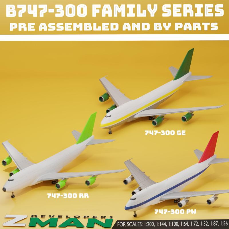 B747-300B (PASSENGERS FAMILY PACK) V1