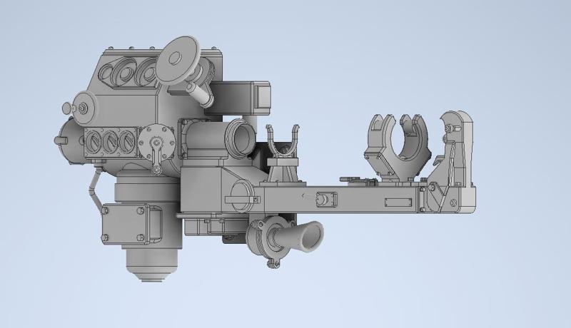 Zündeinsteller 105mm (10,5 cm) Flak Einstellgerät für Zeitzünder 1:25 Deutsche Kriegsmarine DKM