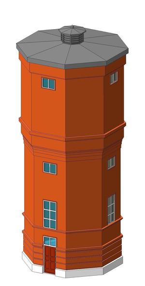 Typical design of station water tower