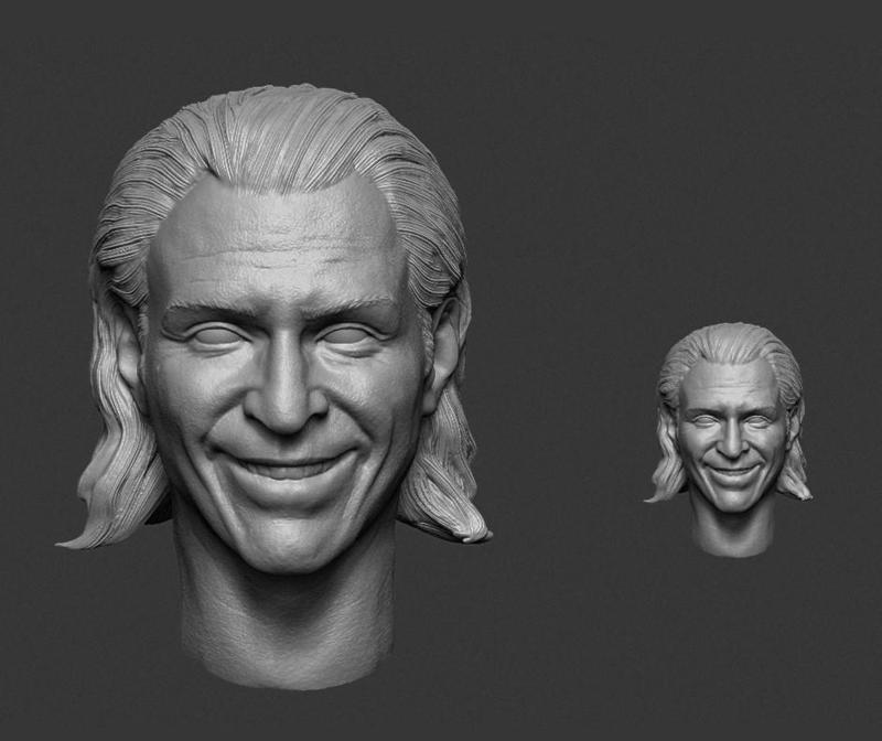 1/6 1/12 Smile Joker 2 Folie à Deux Joker Joaquin Phoenix headsculpt