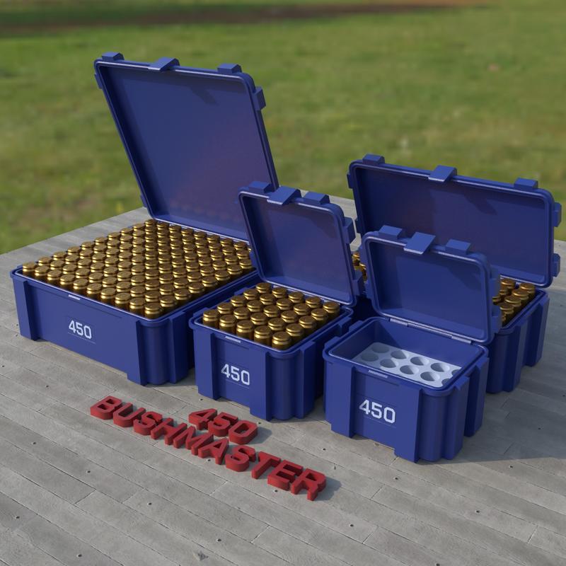 AMMO BOX 450 Bushmaster AMMUNITION STORAGE 450 CRATE ORGANIZER