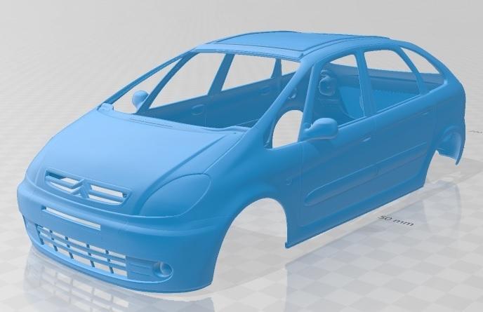 Citroen Xsara Picasso 2004 Printable Body Car