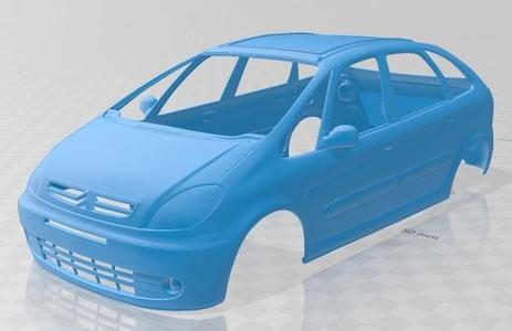 Citroen Xsara Picasso 2004 Printable Body Car
