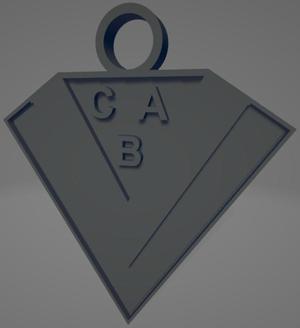 Llavero bicolor de Brown de Adrogué