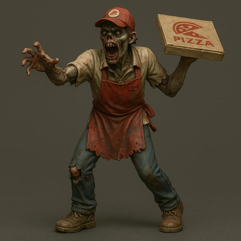 🍕🧟‍♂️ Zombie Pizza Maker