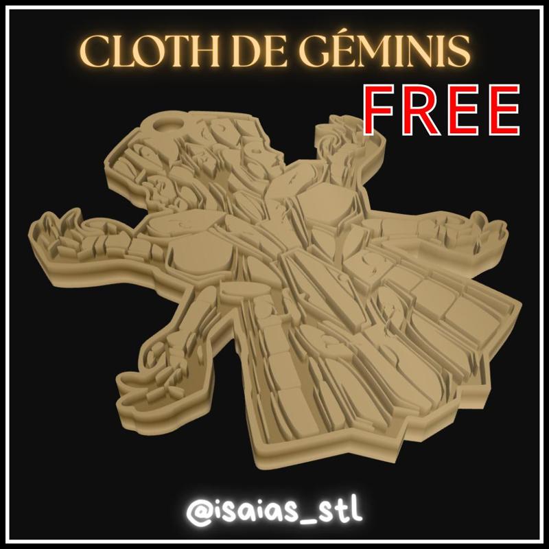 Gemini Cloth [KEYCHAIN] The Knights of the Zodiac