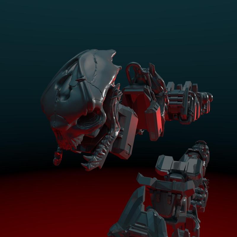 Halo Mega Construx/bloks Skull Trophy SHOULDER PAD KIT