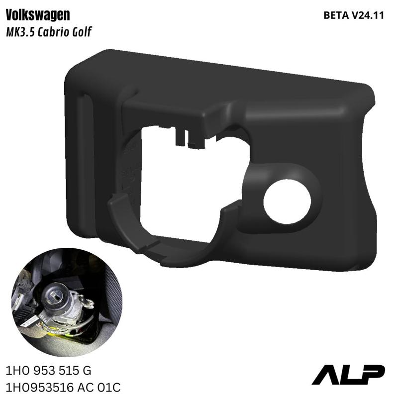 VW MK3.5 Cabrio Golf Steering Column Trim Cover Replacement Kit