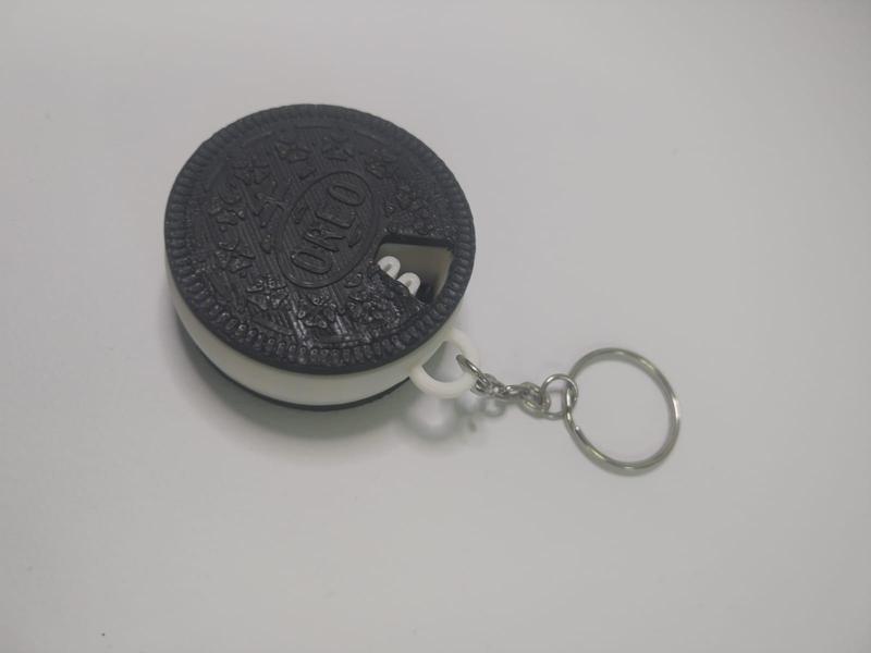 small pill holder keychain