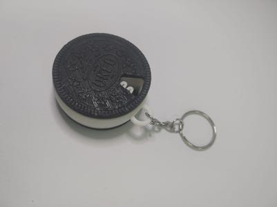 small pill holder keychain