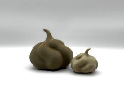 Wierd Round Modern Pumpkin