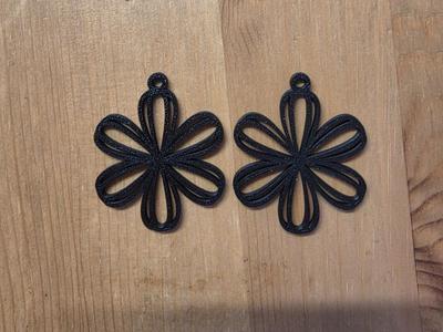 flower earrings