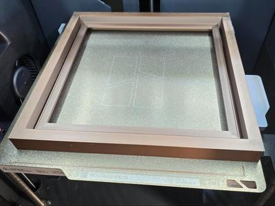 shadow-gap frame for 20 x 20 Hueforge